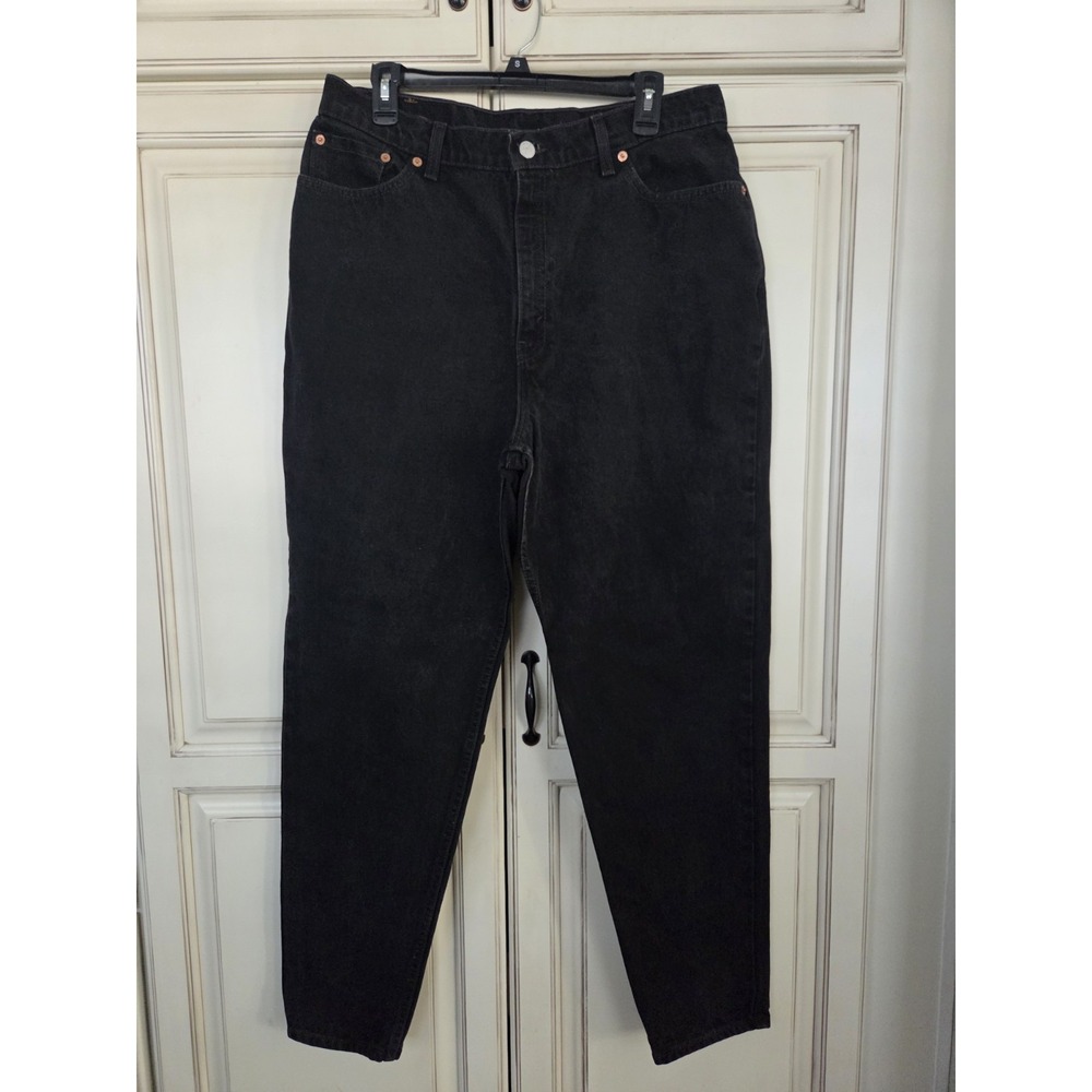 Vtg‎ Levi's 550 Jeans Relaxed Fit Tapered Leg Women's 18x29 Highwaist